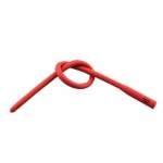 Red latex urethral catheter