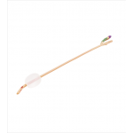 Haematuria catheter latex siliconized